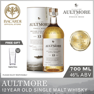 Aultmore 12 Year Old Single Malt Scotch Whisky - 700ml / 70cl 46% ABV - Spirit Distilled in Copper P