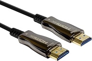 J-Tech Digital 8K HDMI Cable 100ft (30m) Fiber Optic HDMI 2.1, HDCP 2.3 | 8K 60Hz, 4K 120Hz, 4K 144Hz | HDR10, ARC, eARC | 48Gbps Ultra High Speed [JTECH-FCAB8K100]