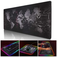 Gaming Mouse Pad XL World Map+RGB LED - MP10/Laptop Notebook Computer Mouse Pad/