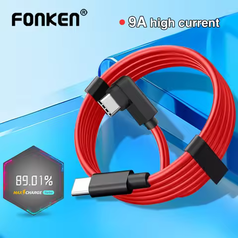 9A Fast Charging Cable Type C Data Cord For Nubia Red Magic 10 Pro 9S 8 Pro 7S Z50 Ultra Z40S 5S 6S 