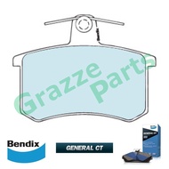 Bendix General CT Disc Brake Pad Front for DB222 Audi 100 90 A4 A6