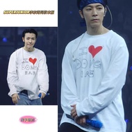 应援好物/SUPERJUNIOR李东海同款演唱会周边长袖T恤打底衫上衣纯棉衣服男女5.6 Supporting merchandise/SUPERJUNIOR Lee Haechan's same s