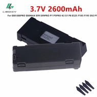 For E88 Battery Rechargeable Battery 3.7V 2600mAh For RC Drone E88 E88PRO E88EVO E525 E99 P1 Li-po B