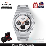 [Official Warranty] Tissot T137.427.11.011.00 Men's PRX Automatic Chronograph Stainless Steel Strap Watch T1374271101100