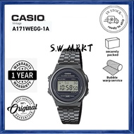 Casio Watch A-171WEGG-1AD round-face, unisex watches