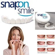 PROMO SPESIAL Snap On Smile Gigi Palsu 1 Set Atas Bawah - gigi palsu atas bawah - gigi palsu penutup ompong - gigi palsu siap pakai - gigi palsu yg viral di tiktok