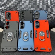 OPPO A78(4G)/OPPO A78(5G) Shockproof Protection 360 Rotating Ring Magnet Stand Casing