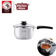 Zebra 16cm Extra Plus Sauce Pot (2.4L) | SUS304 Stainless Steel | Induction Compatible | 3-Layer Bas