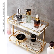 UNIQUE 19DP Marble Vanity Tier / Marble Shelf / Marble Tray / Cosmetic Holder / Marble Shelf 360
