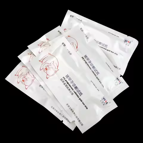 10Pcs Sow Pregnancy Test Paper Early Pregnancy Diagnosis Test Paper Sow Pregnancy Test Paper Pig Pre