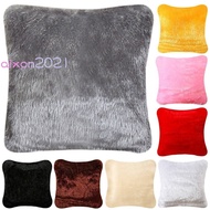 Decorative Fluffy Velvet Square Throw Pillow Case Cushion Cover 16×16 inches (43x43cm) Pillowcase