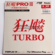 Nittaku Hurricane Pro III Turbo Blue Orange DHS H3 3