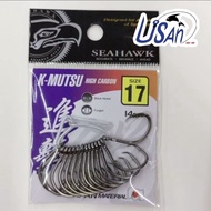 SEAHAWK K-MUTSU HIGH CARBON HOOK