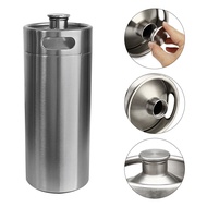 4l พรีเมี ่ ยมสแตนเลส Homebrew Growler Mini Keg เบียร ์ Growler Leak Proof ฝาด ้ านบนขวดเบียร ์ Home