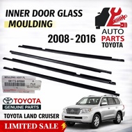 Getah Pintu Cermin Dalam Toyota Land Cruiser LC200 2008 2010 2011 2015 Door Glass Inner Moulding