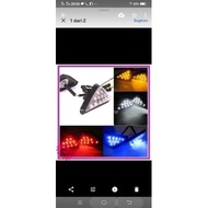 Triangle led turn signal - fairing turn signal lights