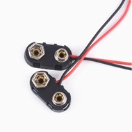 10pcs 9V Battery Snap Connector Clip Lead Wire Holder