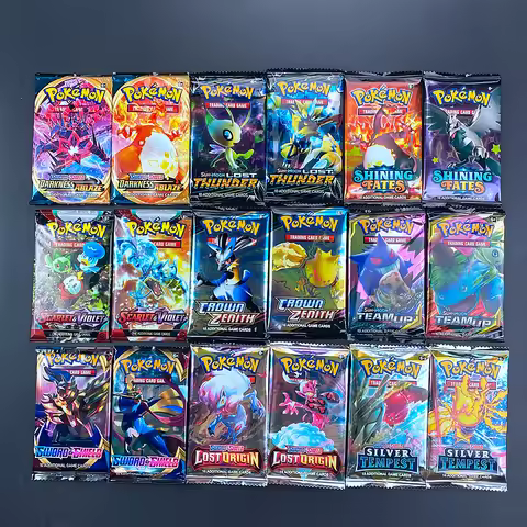 20/40pc Pokemon Cards GX Tag Team Vmax EX Mega Energy Shining Pokemon Card Game Carte Trading Collec