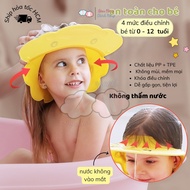 Duckling shampoo cap for babies Imperial Nook size-adjustable baby shampoo cap