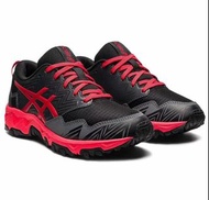 【💥日本直送】Asics GEL-FUJITRABUCO 8 GS 小童 越野鞋 行山鞋 運動鞋 日本直送 黑紅色