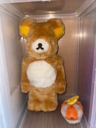 Bearbrick 400%  Rilakkuma ，Medicom Toys Be@rbrick 400% 鬆弛熊 - (無盒)
