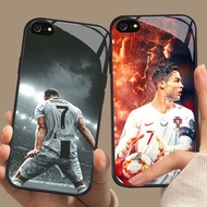 CK-87 Ronaldo CR7 HD Glass Casing for iphone 6 6S 7 8 Plus SE X XS XR Max