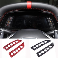 Car Dashboard Instrument Fault Light Warning Light Display Panel Frame Trim Sticker For Corvette C8 
