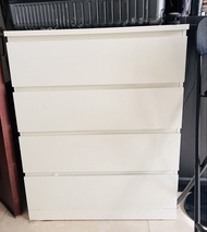 IKEA MALM 4-Drawer Chest White dresser