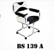 เก้าอี้ฮ่องกงล้อใหญ่ 💺 ❤️  เก้าอี้มีล้อ เก้าอี้บาร์เบอร์ เก้าอี้ตัดผม เก้าอี้เสริมสวย เก้าอี้ช่าง BS139A  สินค้าคุณภาพ ของใหม่ ตรงรุ่น ส่งไว สินค้าแบรนด์คุณภาพแบรนด์บีเอส BS  สวยทนทานโครงสร้างเหล็กกันสนิม อายุการใช้งานยาวนาน