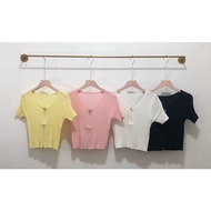 Knit crop top / Knit crop top / crop top