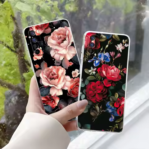 For Realme 6 7 Pro 7i RMX2193 6S Case Clear Shockproof Cover For Realme 6 Pro Soft Silicone TPU Phon