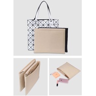 Hongda Issey Miyake Mesh Liner Bag Ten Grid Six Grid Bag Medium Bag Storage Cosmetic Bag Storage Bag Inner Bag2.22