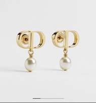 Dior 耳環 珍珠耳環 CD earrings