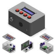 Case for Esp32 Expansion Board Sensor MQ131 MQ135 MQ7 MQ136 Dust Sensor GP2Y1010AUF Push Button 4 LC