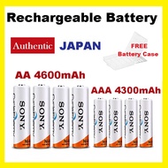 Sony Rechargeable Battery AA AAA 9V GP Charger 1.2V Ni-MH 4600mAh 4300mAH Authentic JAPAN FREE Batte