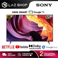 【24H Ship Out】Sony 65 Inch 4K UHD Google TV KD-65X80K | Netflix Android TV | HDR Dolby Vision Dolby Atmos | 65" Smart TV KD65X80K 65X80K X80K Sony TV Sony Android TV Sony 65X80K Sony Google TV 65"