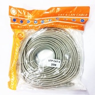 Nyk Utp Cat 6 Rj45 Lan Cable 25 Meters Long