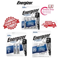 [100% Original] Energizer Lithium Battery AA / AAA L91BP2/L92BP2/L91BP4