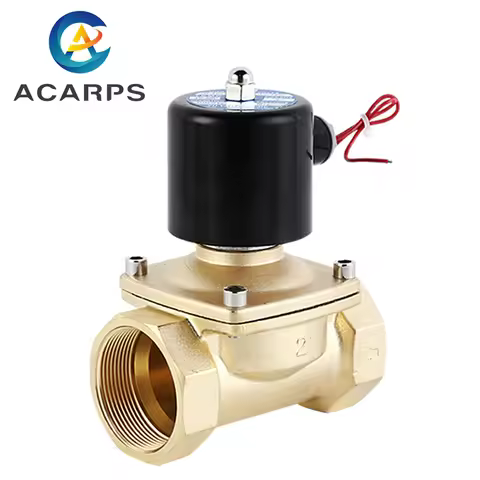 DN15 DN20 DN25 DN32 DN40 DN50 Electric Solenoid Valve 220V 110V 24V 12V Normally Closed Brass Soleno
