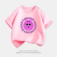 Sprunki T Shirt Kids 100% Cotton Printed Tee Tshirt Budak Soft Boys Baju Murah Short Sleeve#fg