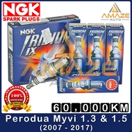 NGK Iridium IX Spark Plug for Perodua Myvi 1.3 & 1.5 (2007-2017) - Performance Spark Plug [Amaze Aut