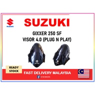 WINDSHIELD VISOR 4.0 SUZUKI GIXXER 250 SF | ALL MODEL