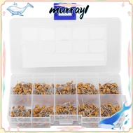 MURRAY 500PCS Ceramic Capacitor Kit, 1NF(102)-68NF(683) 50V Monolithic Capacitor, Reliable 10 Values