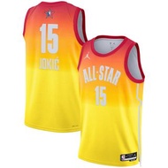 Nikola Jokic NBA Nike Team 2 All-Star 2023 球衣 橘色