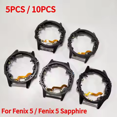 5PCS/10PCS Middle Frame For Garmin Fenix 5 / Fenix 5 Sapphire Multisport GPS Frame Shell Replacement