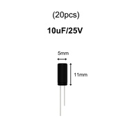 25V - 10uF 22uF 33uF 47uF 100uF 220uF 330uF 470uF 1000uF 2200uF 4700uF 10000uF - Aluminium Electroly
