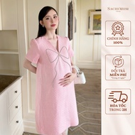 SACHIMOM Gown DRESS - CICI DRESS Tweed Evening Gown