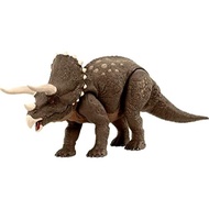 Mattel Jurassic World Dinosaur Toy, Habitat Defender Triceratops Action Figure Made from 60 Per Cent