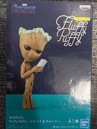 Marvel Avengers Fluffy Puffy Groot Figure