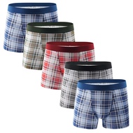 5pcs Boxer Men Underwear Clothing Man Cotton Loose Under Wear Plus Size Boxers boxer homme Boxer Underpants Men